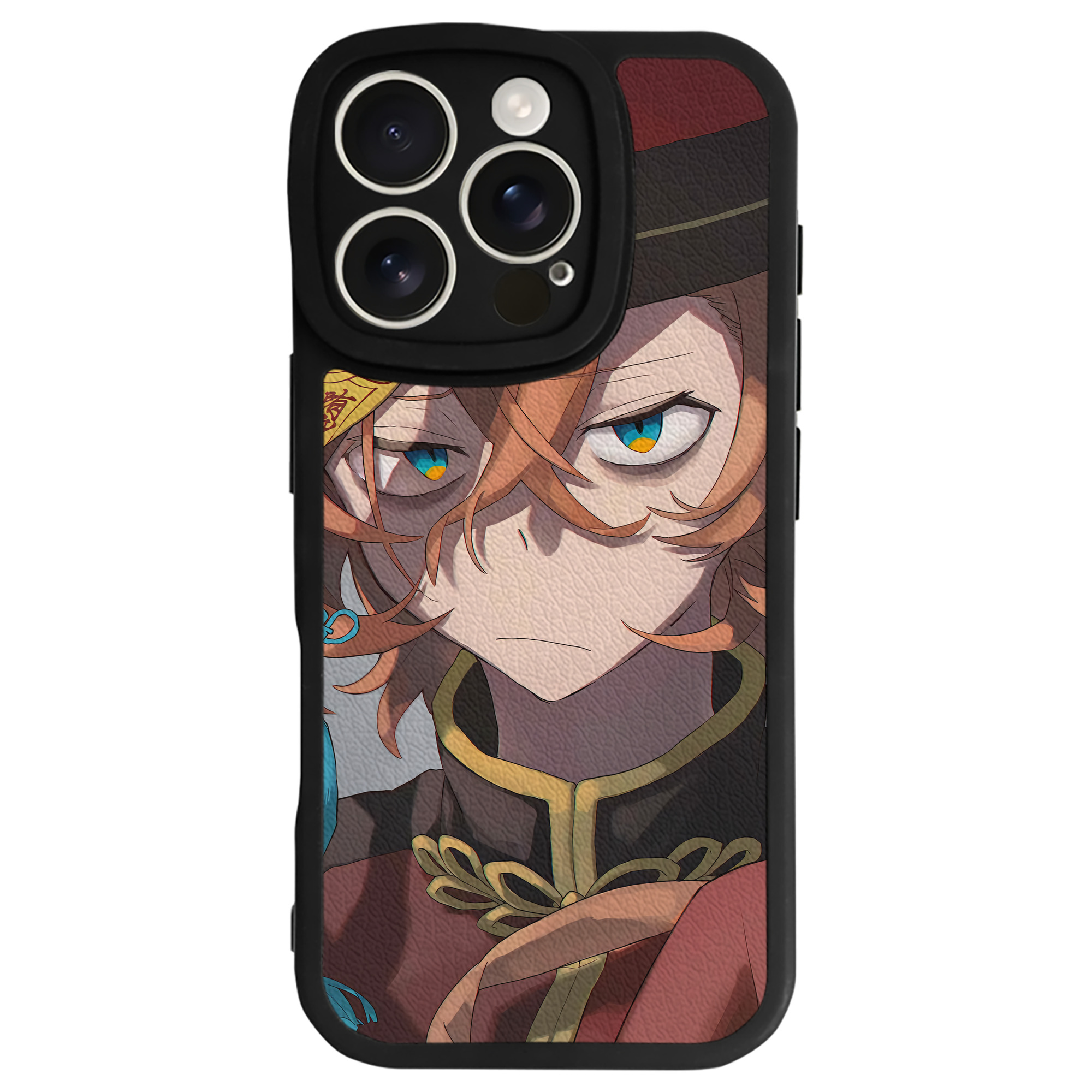 （画像用） 文豪ストレイドッグス Bungo Stray Dogs 【iPhone 16シリーズ対応】シリコンスマホケース（レザー調） 材質：シリコン